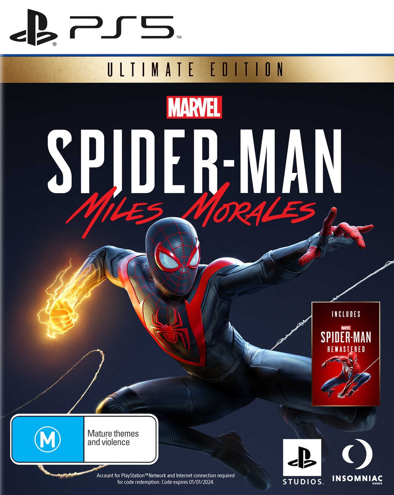 SpiderMan Miles Morales Ultimate Edition PS5 InStock