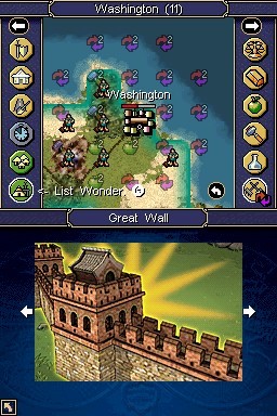 Sid Meier's Civilization Revolution on DS