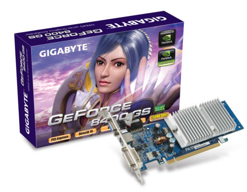 Gigabyte Gigabyte NX84G256HE 8400GS 256MB PCIE image