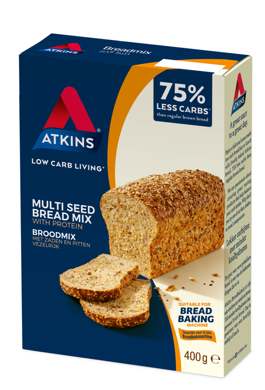 Atkins Low Carb Breadmix 400g (6 Box Value Pack) image