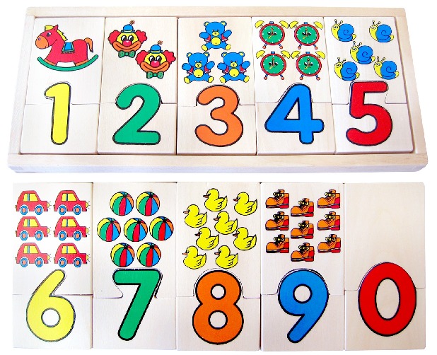 Buy Fun Factory Number Puzzle 20 Piece at Mighty Ape Australia