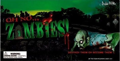 Archie McPhee Board Game Destroy Them Or Become Them Oh No.. Zombies Archie McPhee Board Game Destroy Them Or Become Them Oh No.. Zombies