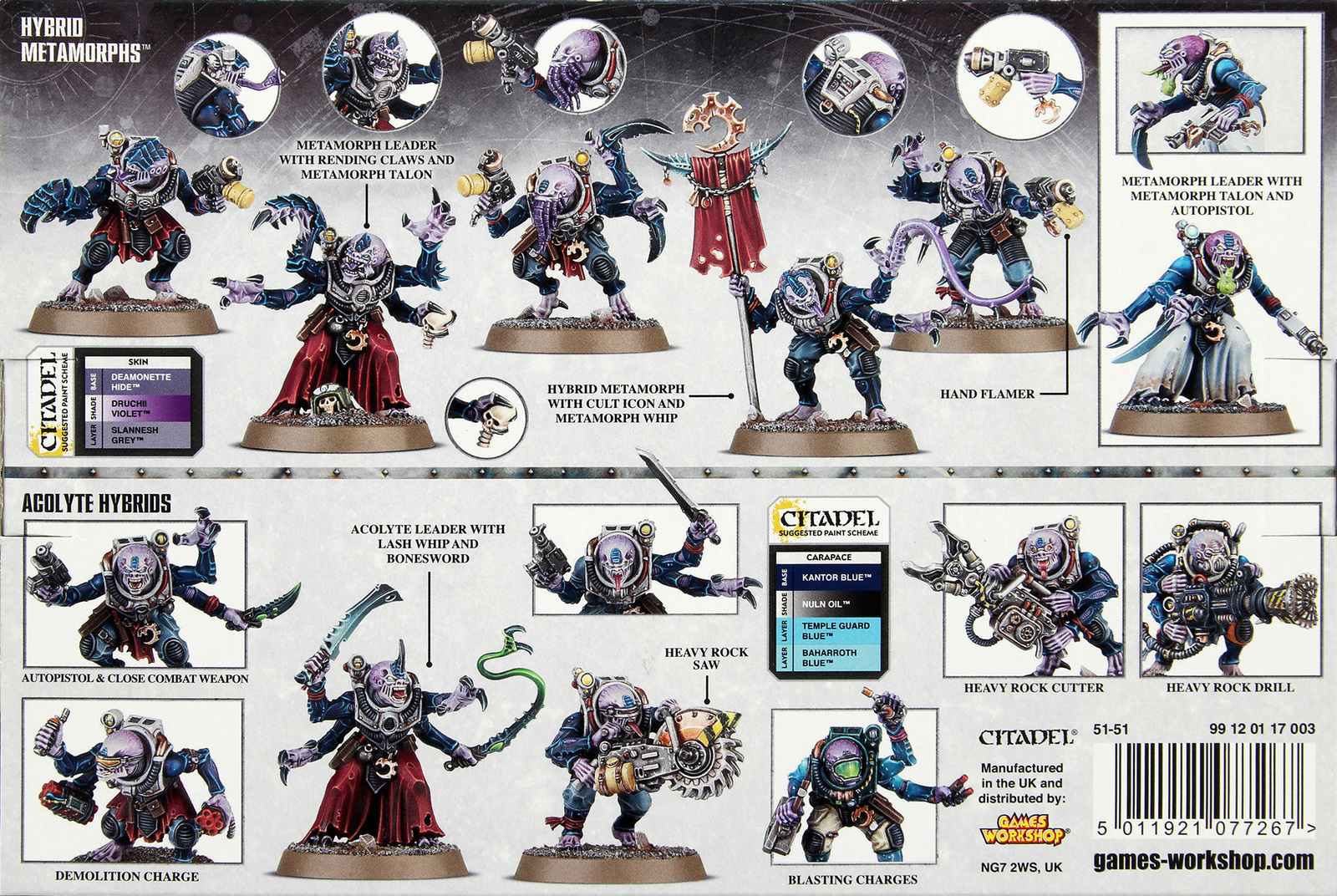 Warhammer 40,000 Genestealer Cults Acolyte Hybrids image