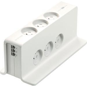 Belkin Compact Surge Protector (2m Cord) + TEL image