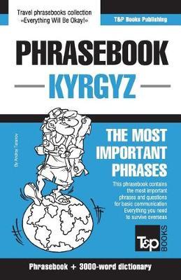 English-Kyrgyz Phrasebook and 3000-Word Topical Vocabulary by Andrey Taranov image