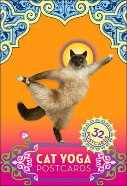 Cat Yoga Postcards (32 Postcards) by Rick Tillotson image