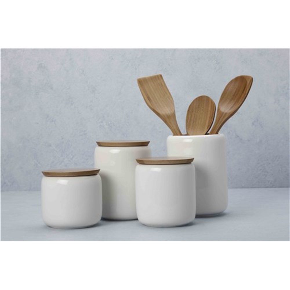 Maxwell & Williams White Basics Utensil Holder 13x17cm Gift Boxed at