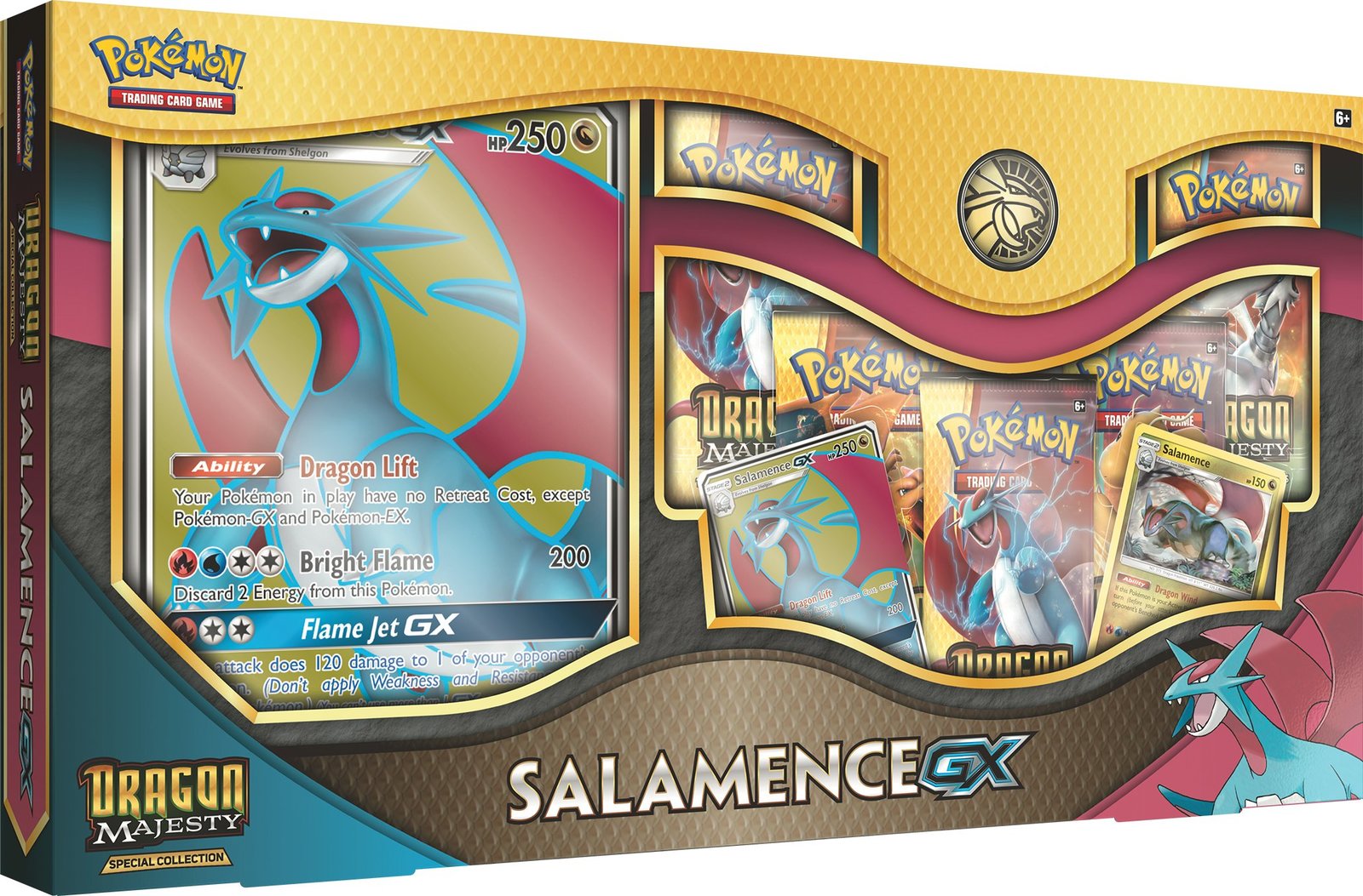 Pokemon TCG: Dragon Majesty Special Collection - Salamence-GX image