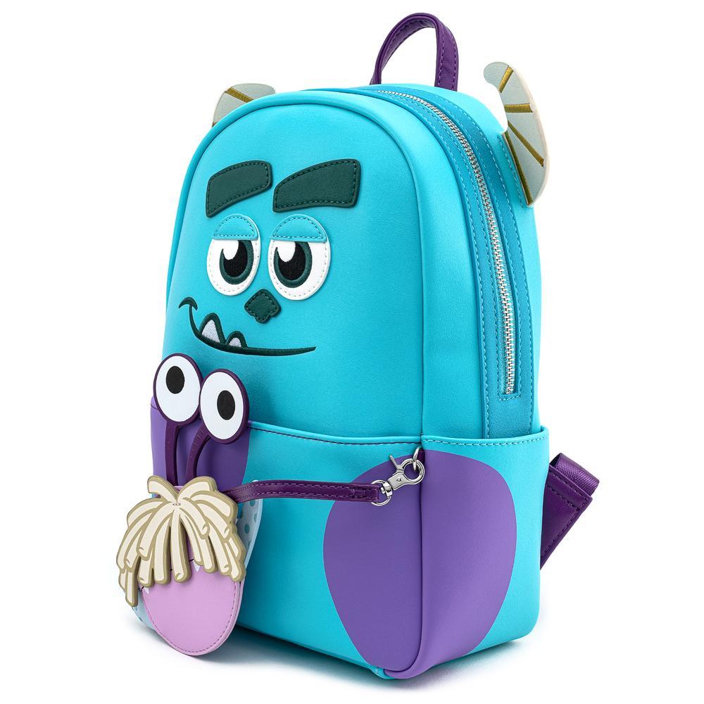Loungefly Pixar Monsters Inc Sully Mini Backpack with Boo Coin Pouch