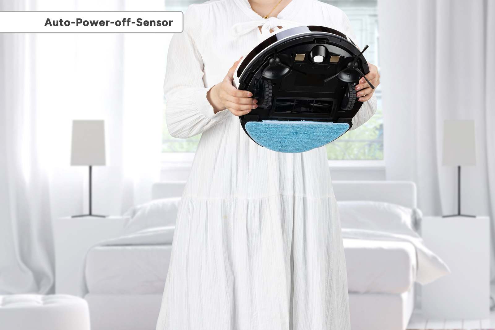 Kogan SmarterHome G80 Robot Vacuum Cleaner and Mop with AutoEmpty