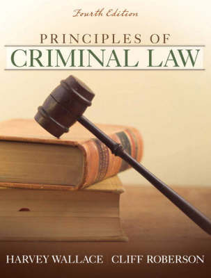 Principles of Criminal Law by Harvey Wallace image