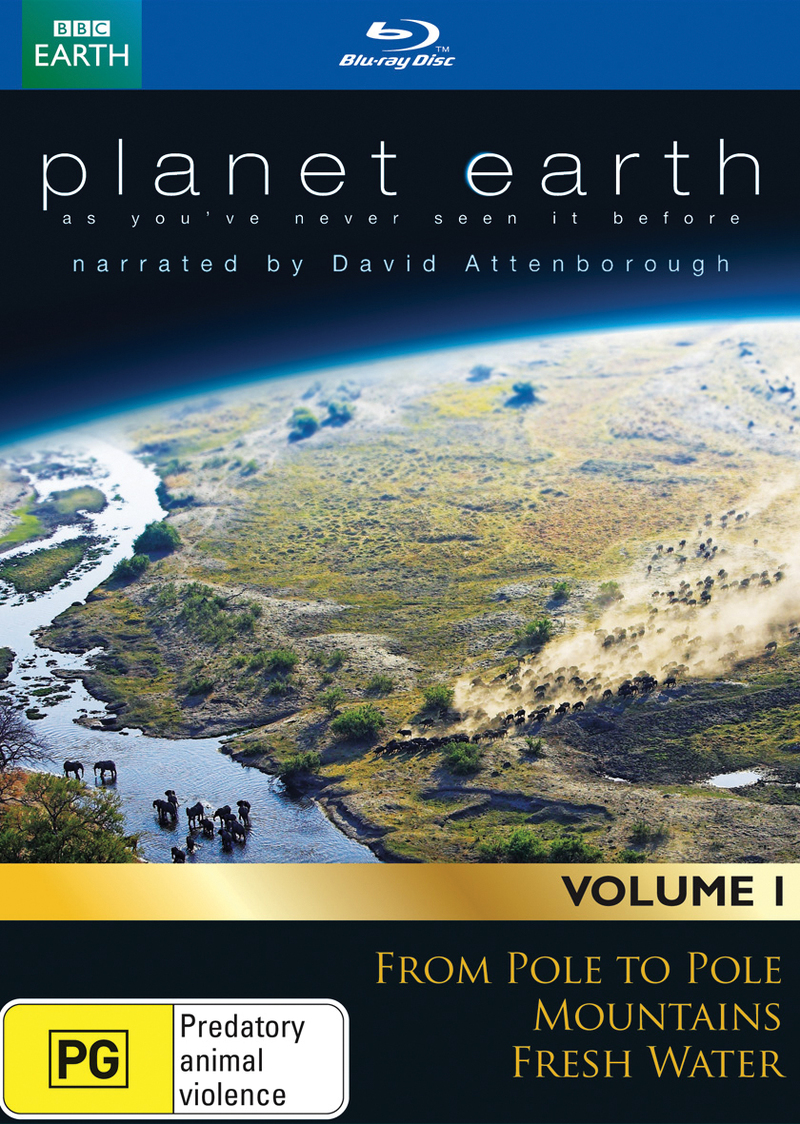 David Attenborough's Planet Earth Collection - Volume 1 on Blu-ray