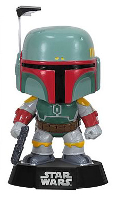 Star Wars Boba Fett Bobble Head Pop Vinyl Figure image