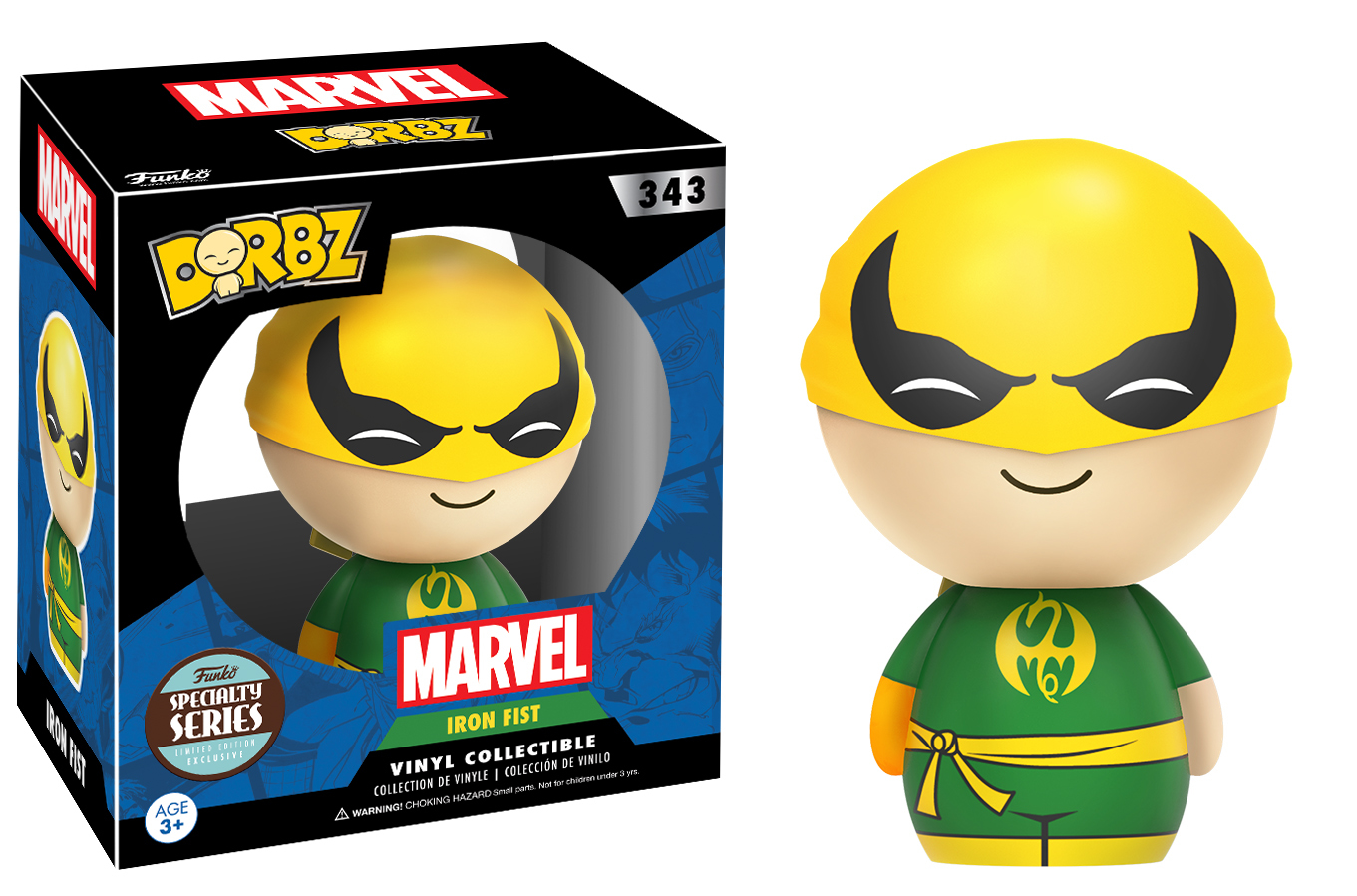 Marvel: Iron Fist Dorbz Vinyl Figure image