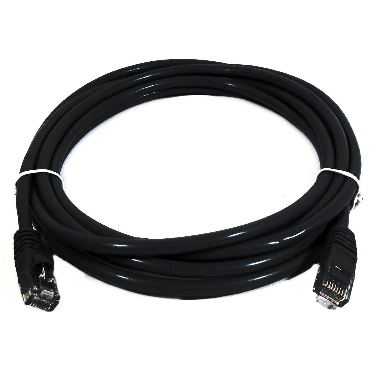 CAT 6a UTP Ethernet Cable; Snagless - Black (1m) image