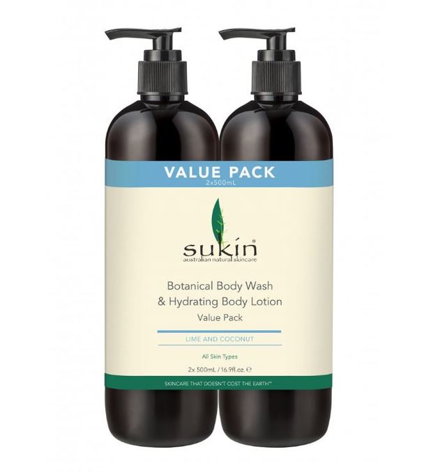 sukin body moisturiser