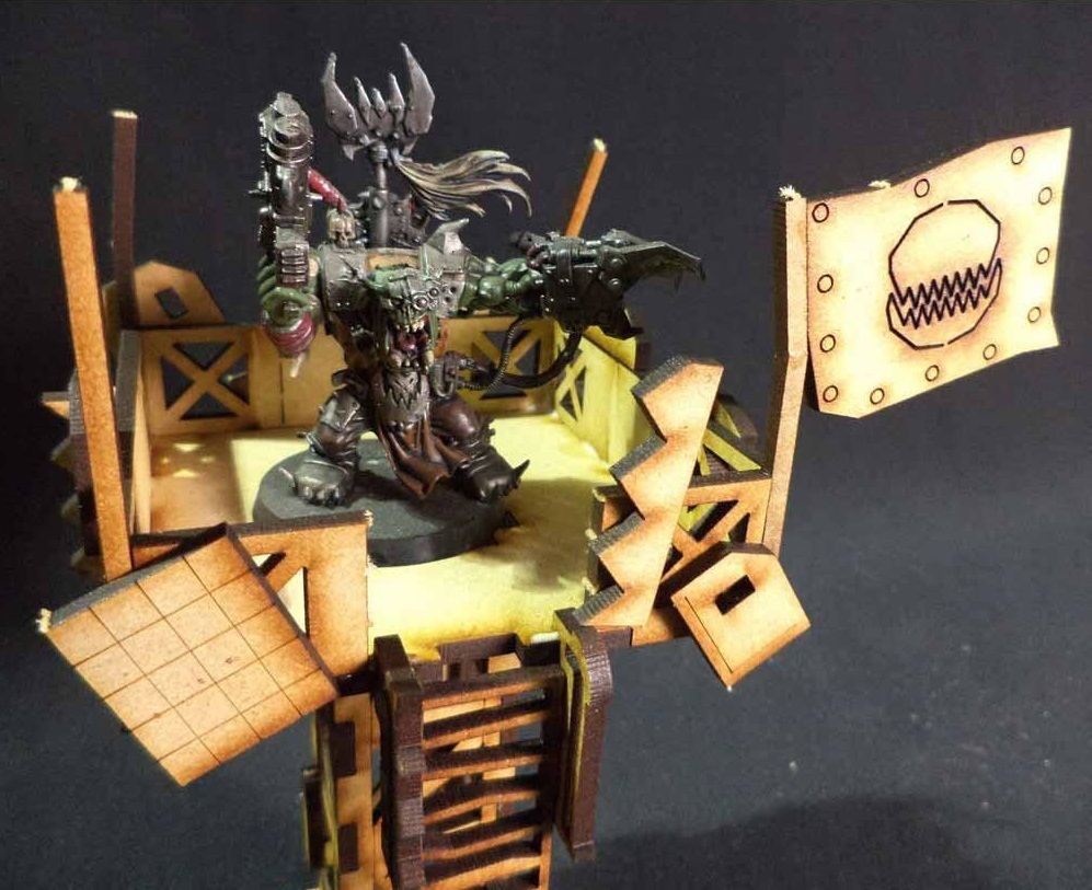 TTCombat: Tabletop Scenics - Orc Watchtower image