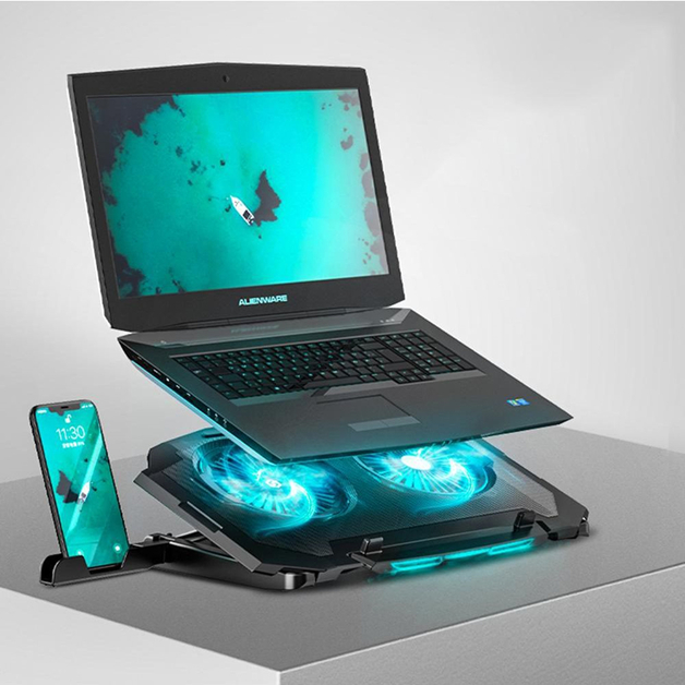 Cooling Fan Laptop Stand at Mighty Ape NZ