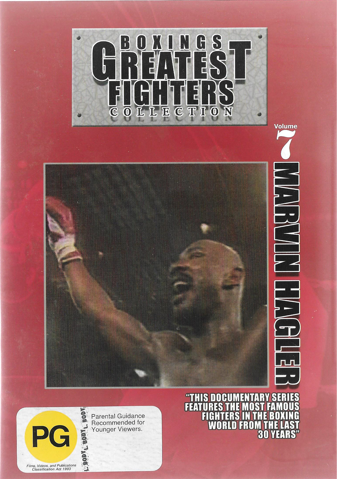 Boxing Greatest Fighters Vol 7: Marvin Hagler on DVD image