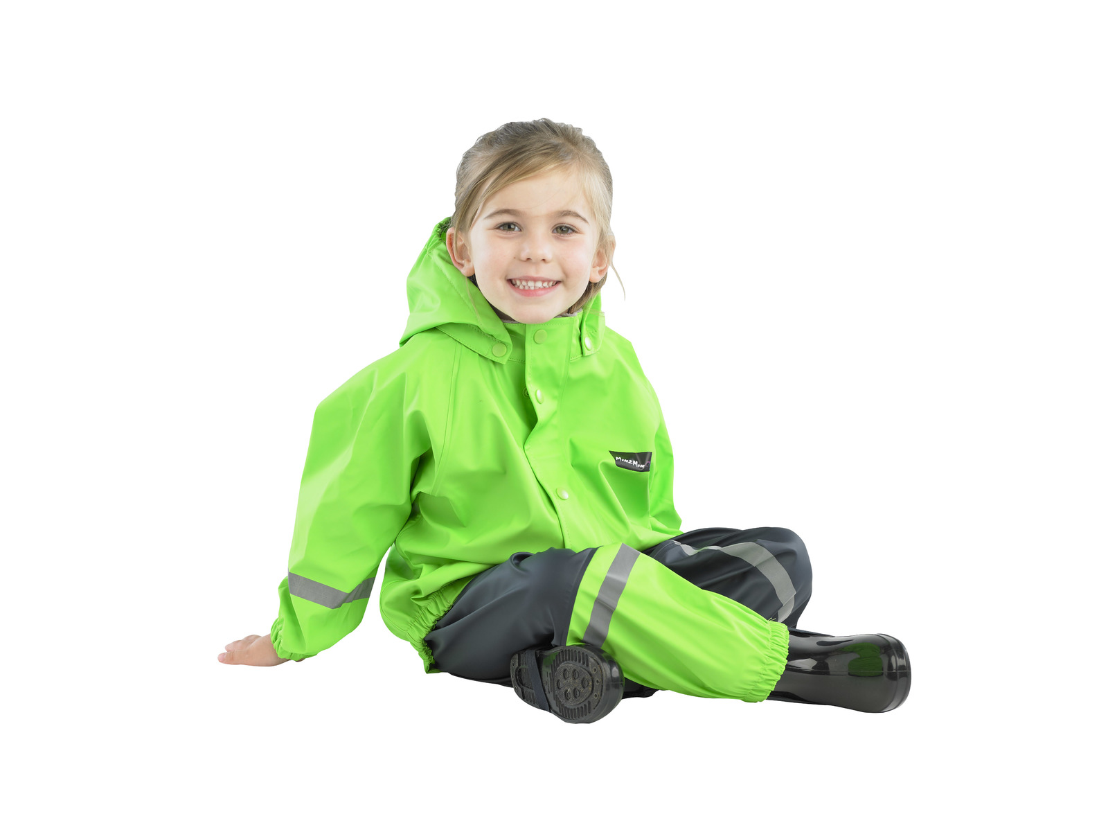 Mum 2 Mum Rain Wear Jacket - Lime (12 months) image