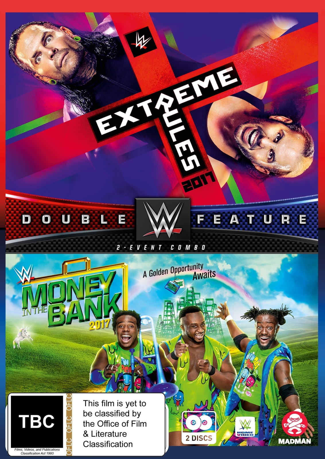 WWE: Extreme Rules/Money In The Bank 2017 on DVD image