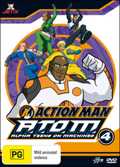 Action Man - A.T.O.M.: Alpha Teens On Machines - Vol. 4 on DVD Action Man - A.T.O.M.: Alpha Teens On Machines - Vol. 4 on DVD