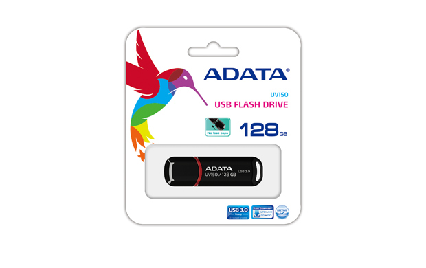 128GB ADATA UV150 Dashdrive USB 3.0 Flash Drive (Black) image