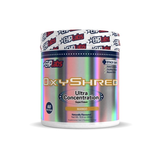 Buy EHP Labs OxyShred Thermogenic Fat Burner Mango at Mighty Ape NZ