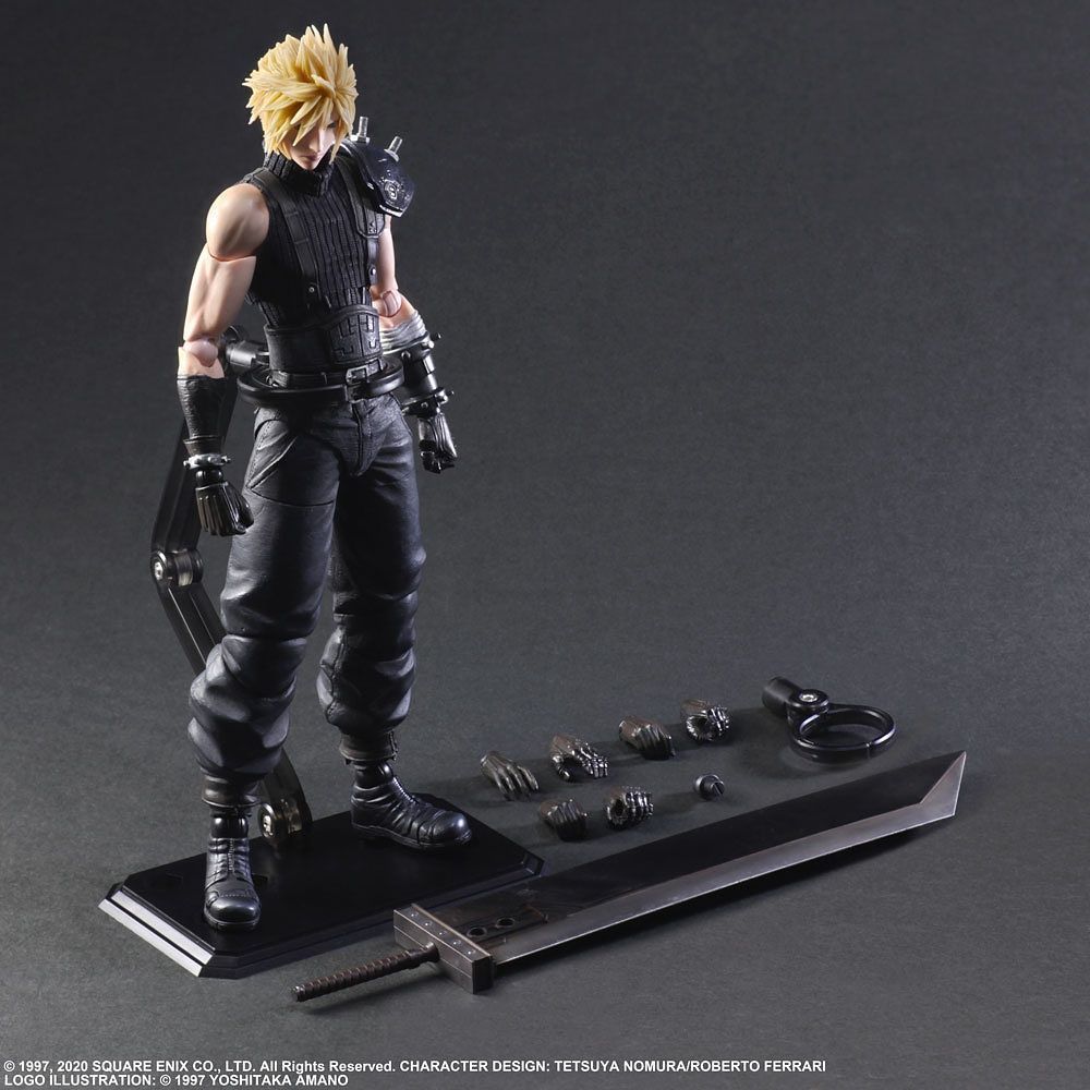 Final Fantasy VII Remake: Cloud Strife - Play Arts Kai Figure