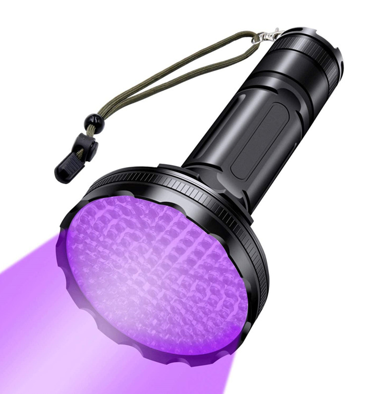Buy 128 LED UV Blacklight Flashlight at Mighty Ape NZ