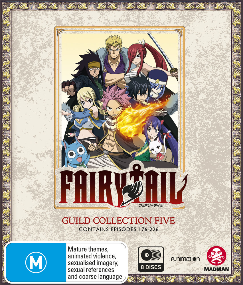 Fairy Tail Guild: Collection 5 (Episodes 176-226) on Blu-ray image