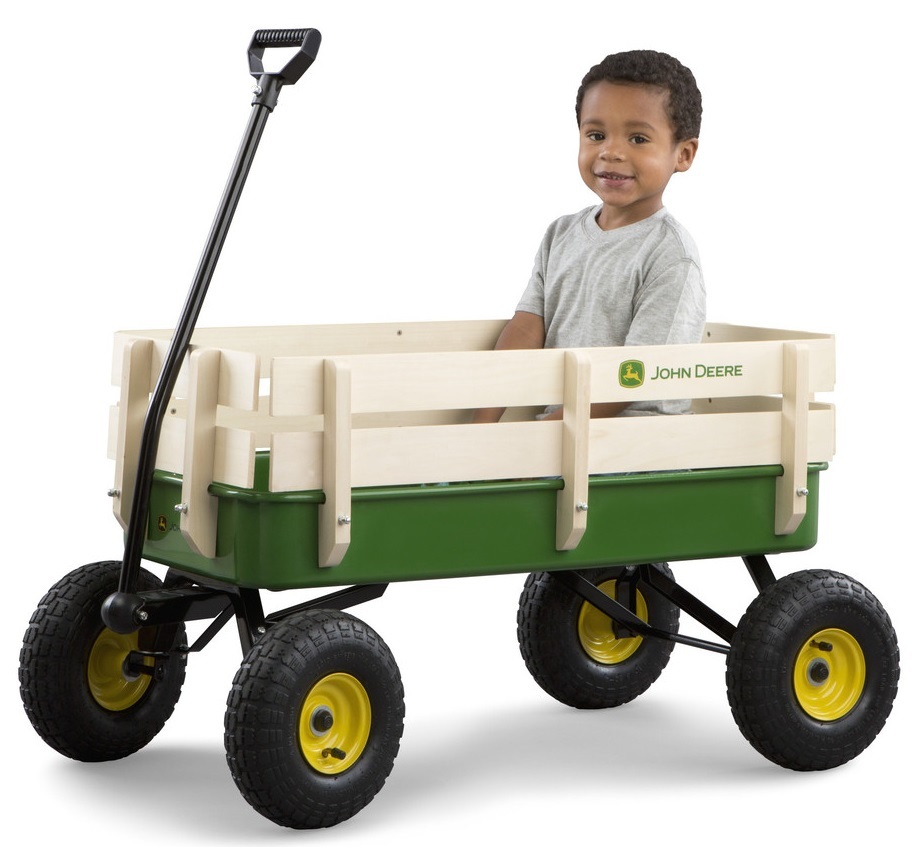 John Deere: Stake Wagon - Green (Steel)