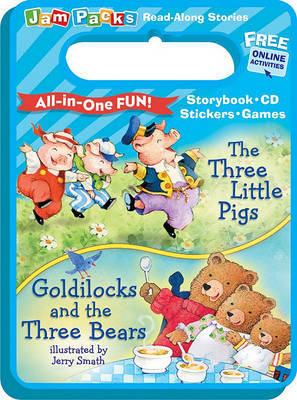 The Three Little Pigs and Goldilocks and the Three Bears: Storybook, CD and Activities by Reader's Digest image