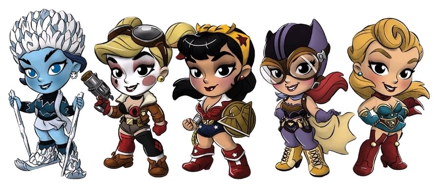 DC Comics - Lil' Bombshells Mini Figures - Series 2 (Blindbox)