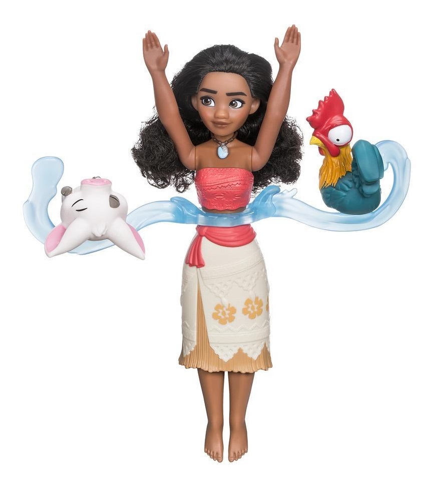 Disney: Spin & Swim Moana - Waterplay Doll Set image
