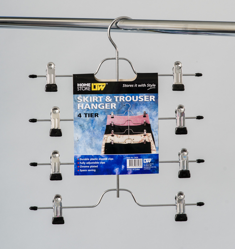 L.T. Williams 4 Tier Skirt Hanger at Mighty Ape Australia