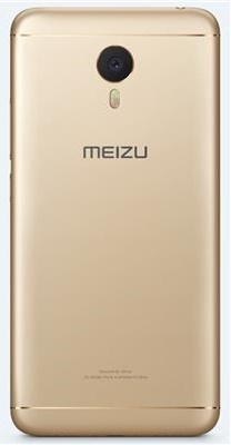 Meizu M3 Note 16GB - Gold image