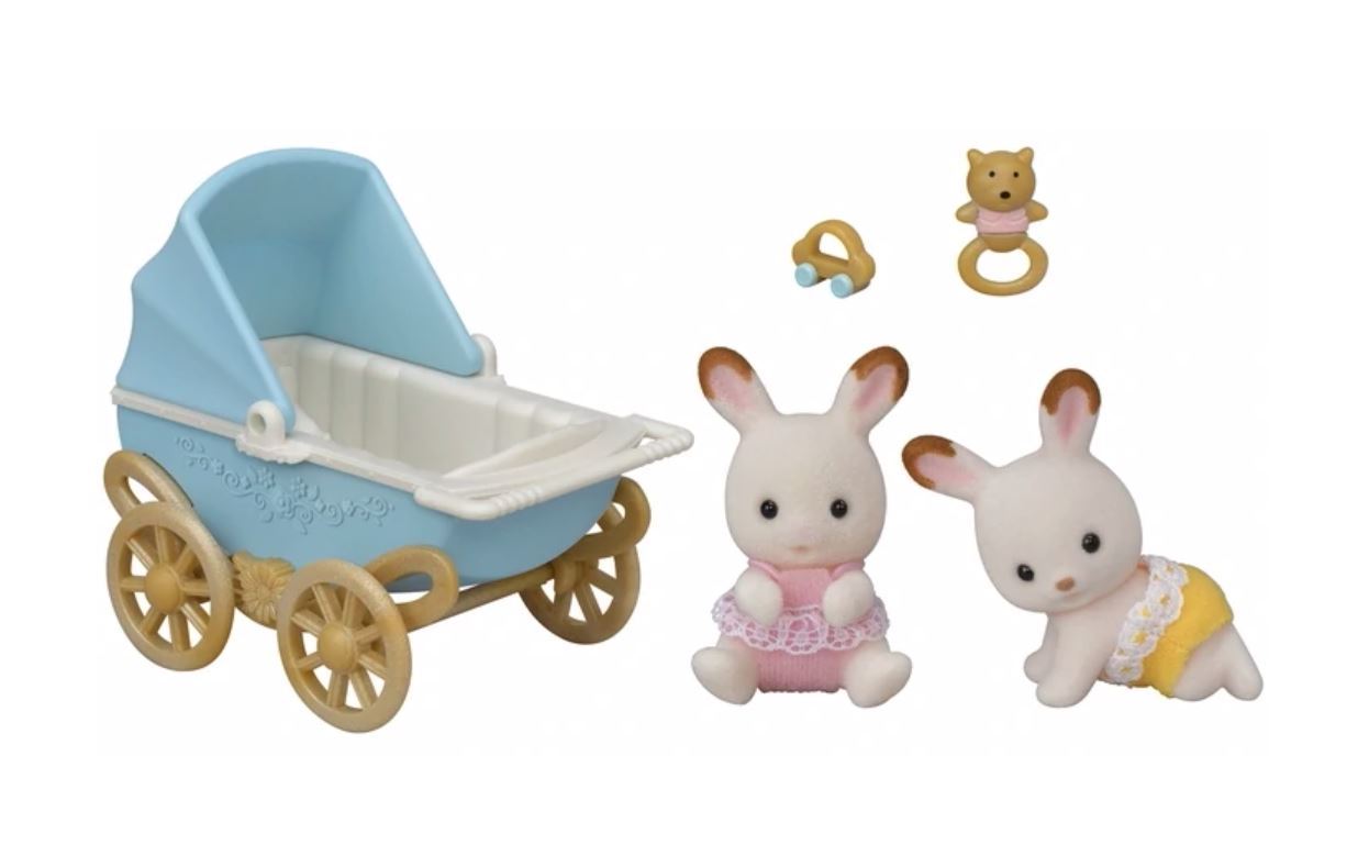 Sylvanian Families: Chocolate Rabbit Twins Set (5432) image