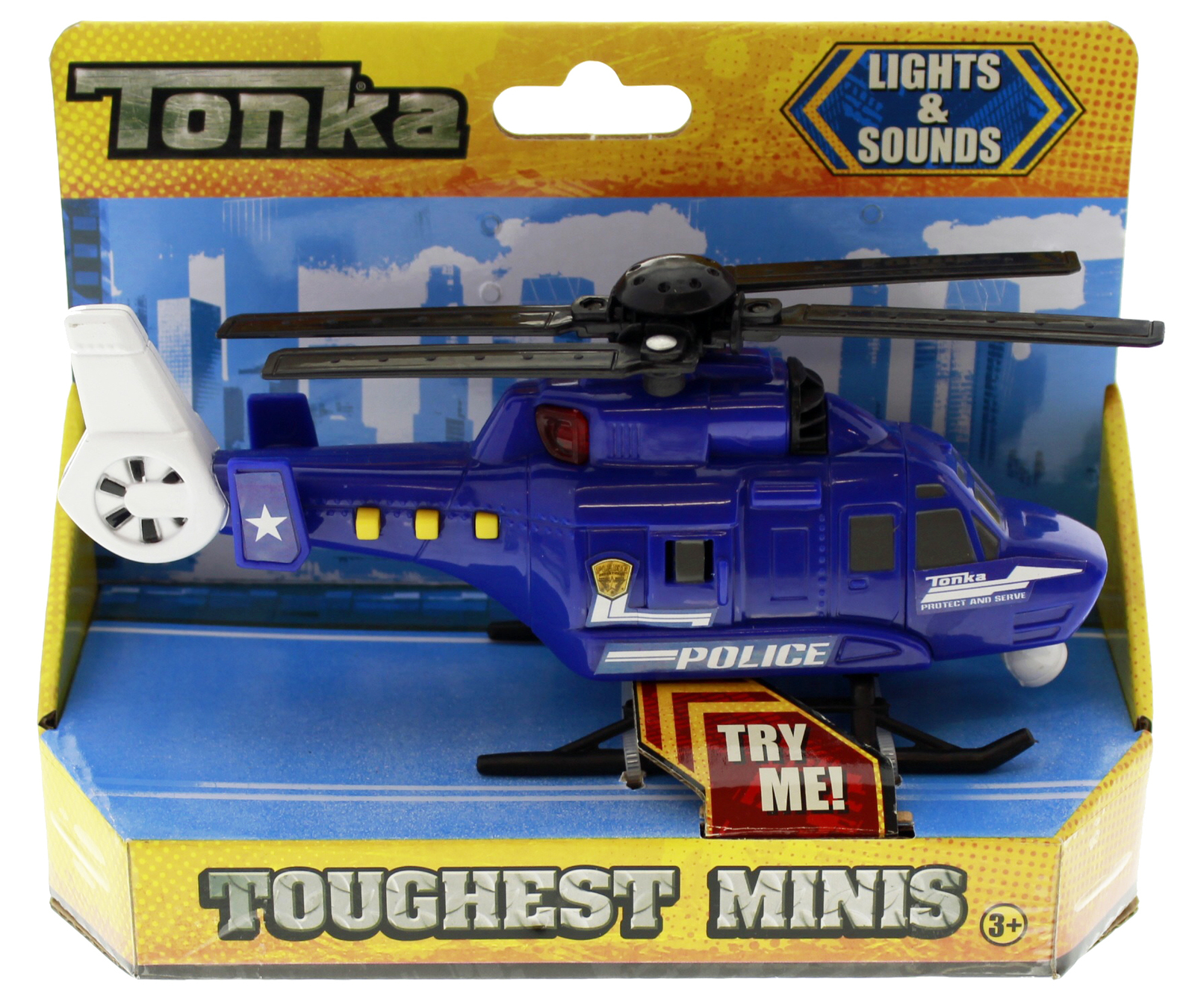 Buy Tonka Toughest Minis Police Helicopter at Mighty Ape NZ