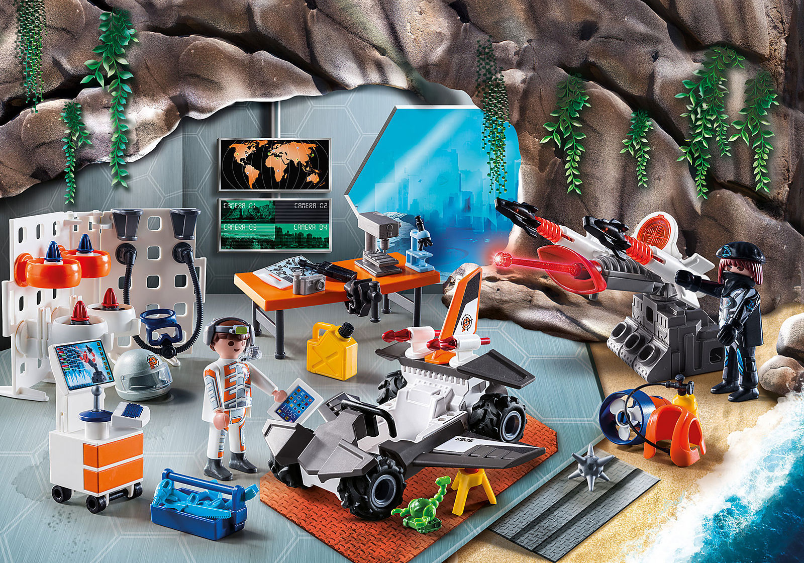 Playmobil: Advent Calendar - Top Agents (9263) image