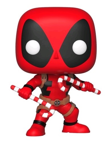 Marvel Holidays - Deadpool (Candy Canes Ver.) Pop! Vinyl Figure image