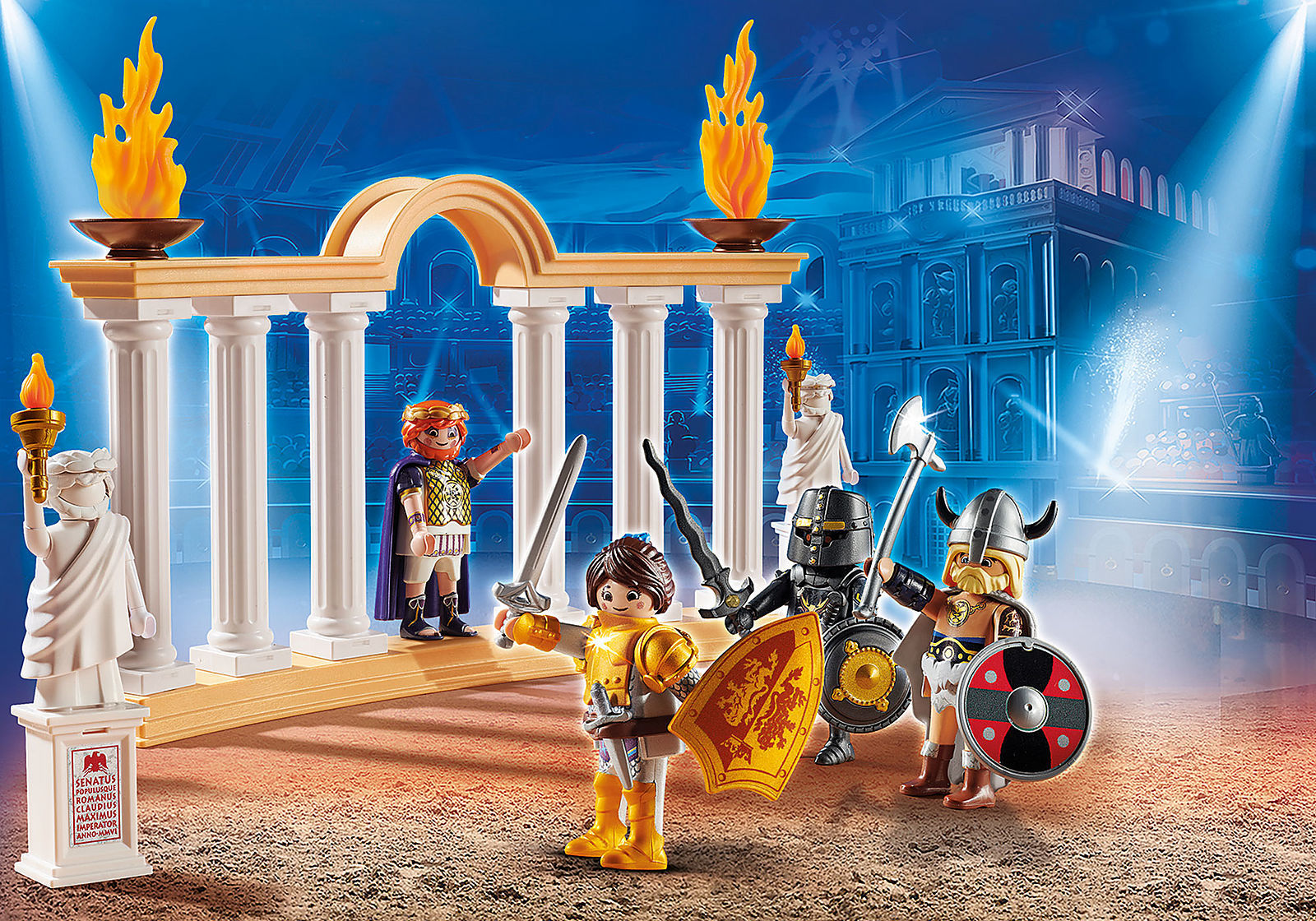 Playmobil: The Movie - Emperor Maximus in the Colosseum (70076) image