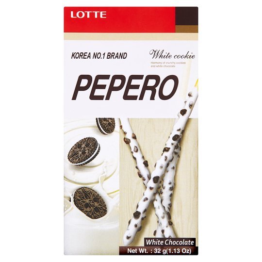 Lotte Pepero - White Cookie image