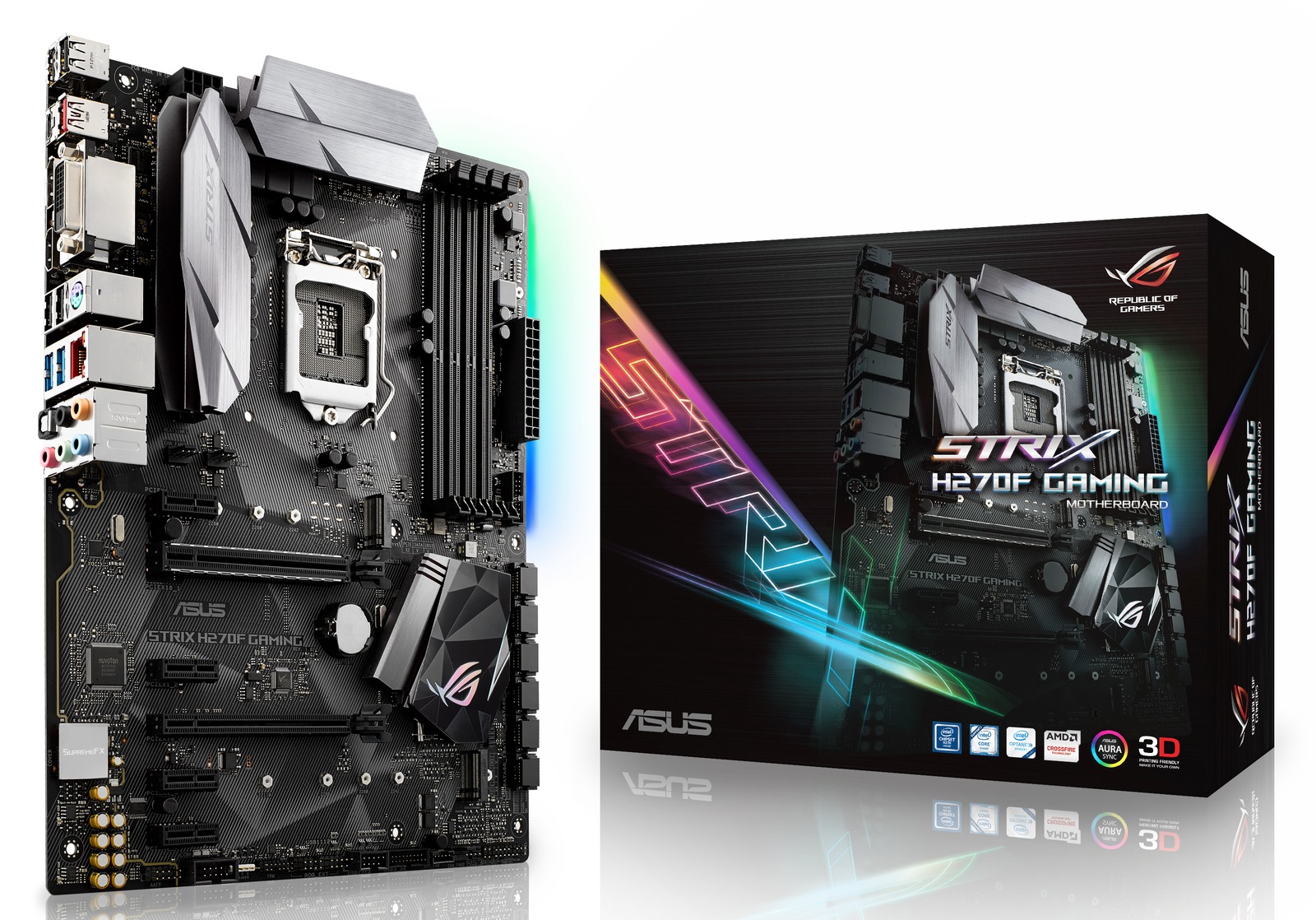 ASUS ROG STRIX H270F Gaming Motherboard at Mighty Ape NZ