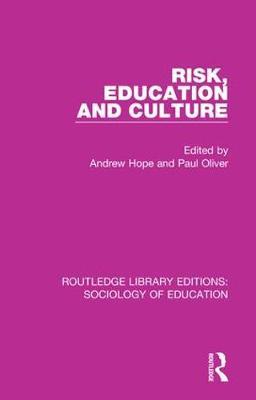 Risk, Education and Culture image