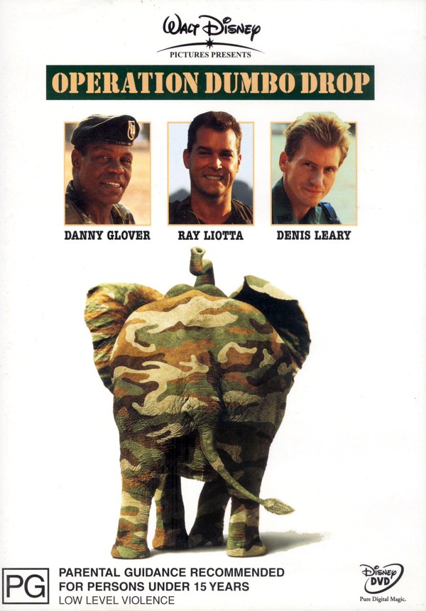 Operation Dumbo Drop on DVD image