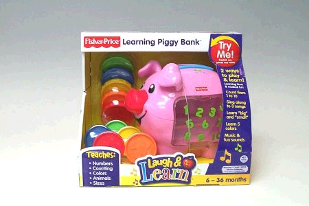 Fisher Price Laugh & Learn Piggy Bank image