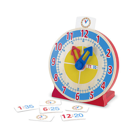 Melissa & Doug: Turn and Tell Wooden Clock