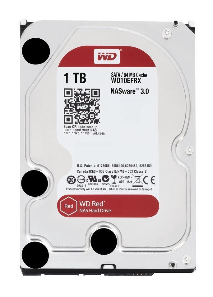 1TB WD Red - 3.5" IntelliPower NAS HDD (5400RPM) image