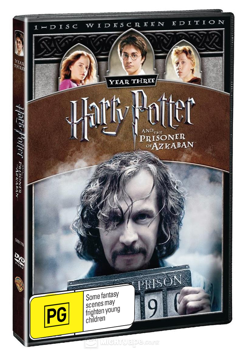 Harry Potter and the Prisoner of Azkaban - 1 Disc (New Packaging) on DVD image